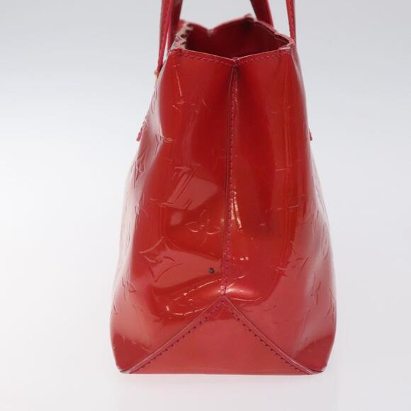 LOUIS VUITTON Monogram Vernis Wilshire PM Hand Bag Rose Pop M93643 - Picture 5 of 12